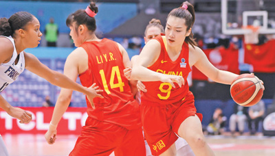 中國(guó)女籃，全力去拼每一分