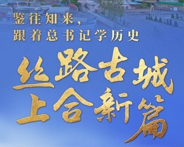 鑒往知來，跟著總書記學(xué)歷史丨絲路古城 上合新篇