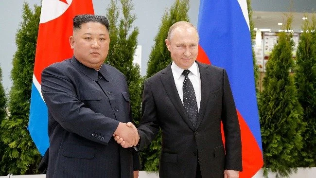 普京向金正恩致賀電