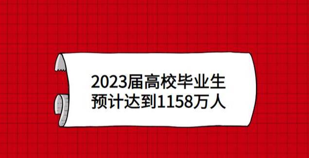 2023屆高校畢業(yè)生預(yù)計達1158萬人 明年起取消發(fā)放就業(yè)報到證