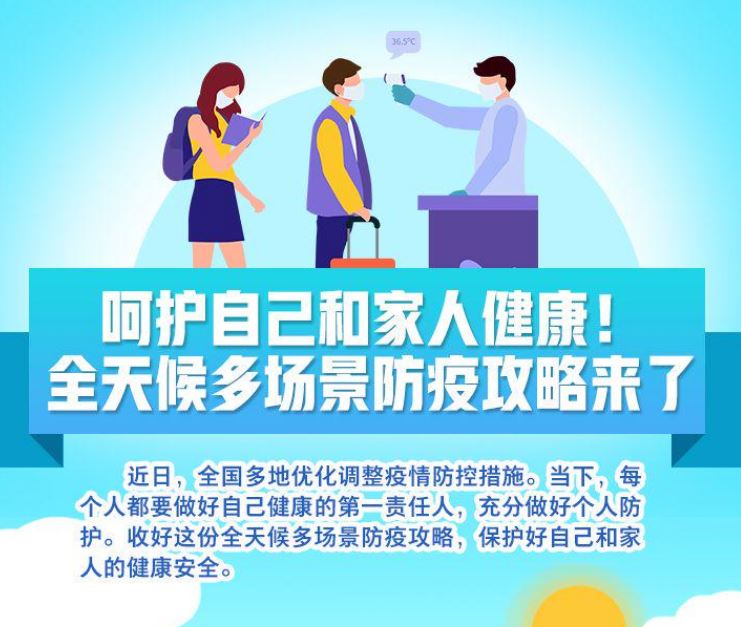 呵護(hù)自己和家人健康！全天候多場景防疫攻略來了