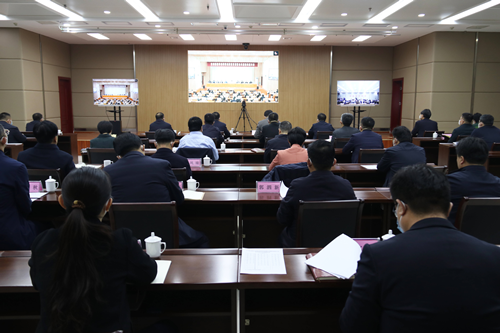 全市推進(jìn)綠色低碳高質(zhì)量發(fā)展暨作風(fēng)建設(shè)動員大會召開  東昌府區(qū)在分會場組織收聽收看