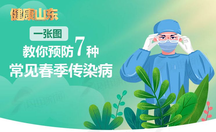 一張圖！教你預(yù)防7種常見春季傳染病