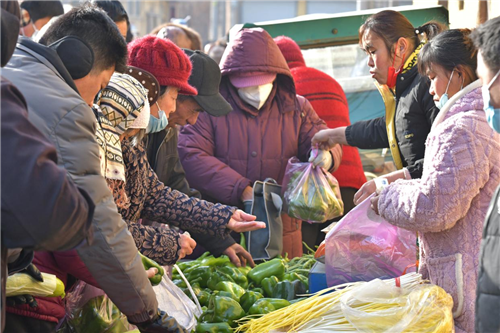趕臨清大集 感受運河岸邊的濃濃年味兒