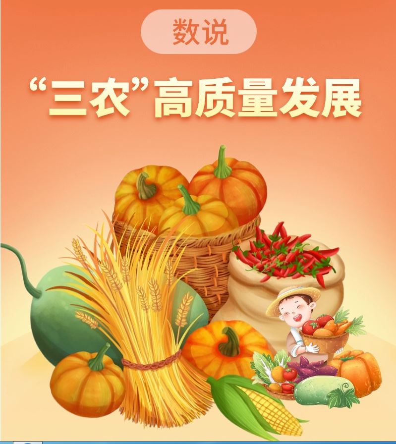 數(shù)說我國農(nóng)業(yè)農(nóng)村發(fā)展穩(wěn)中向好、穩(wěn)中提質(zhì)