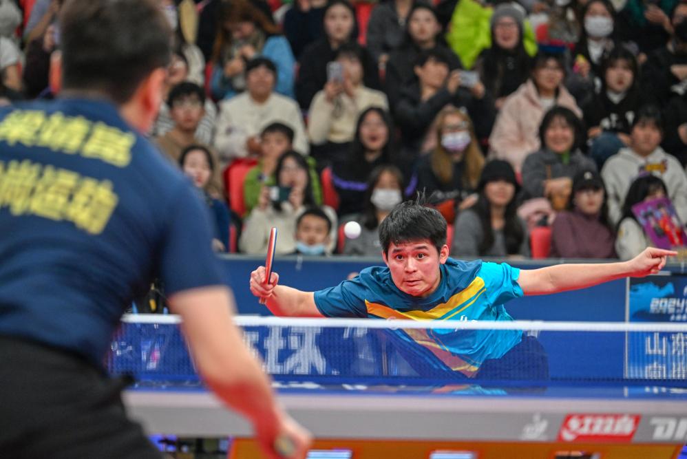 乒超聯(lián)賽：黃石、魯能全勝領(lǐng)跑