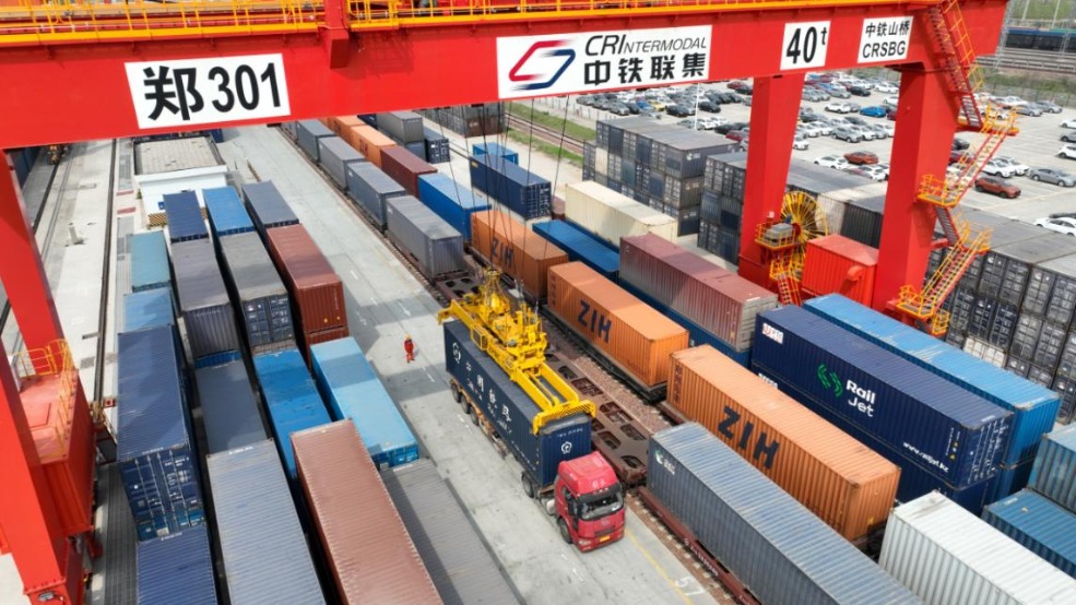中老鐵路（鄭州—萬象南）國際貨運列車按圖運行一周年 累計開行突破200列